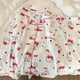 thumbnail image 1 of Sanrio-Conjunto de pijama de Hello Kitty para niña, ropa de casa sencilla de dibujos animados japoneses, pantalones de manga larga, primavera y otoño, 1 of 4