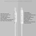 thumbnail image 4 of Premium Noise Cancelling In-Ear Earphone Headset With Mic - Compatible With All Black Blue Mingyqi, 4 of 9