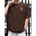 thumbnail image 4 of Playera Para Hombre De Media Manga Hiphop Oversize Hoodie, 4 of 5