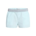 thumbnail image 4 of No Boundaries Cotton Boxer Shorts with Rollover Waist, 3'' Inseam, Women's XXS (00)-XXL (20), 4 of 4