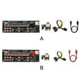 thumbnail image 4 of bedienty PCI-E 1X to 16X Adapter Digital Display PCI- Extender Motherboard Red 1Set, 4 of 6