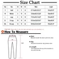 thumbnail image 5 of Blmnix Womens Pants Casual Flare Pants Work Pants Chinos Leggings Slim Bootcut Yellow High Long Tailored Snow Pants for Women,XL, 5 of 5