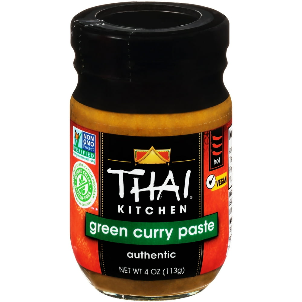 Thai Kitchen Gluten Free Green Curry Paste, 4 oz - Walmart.com