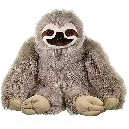 Wild Republic Jumbo Sloth Plush, Giant Stuffed Animal, Plush Toy, Gifts for Kids, 30 Inches
