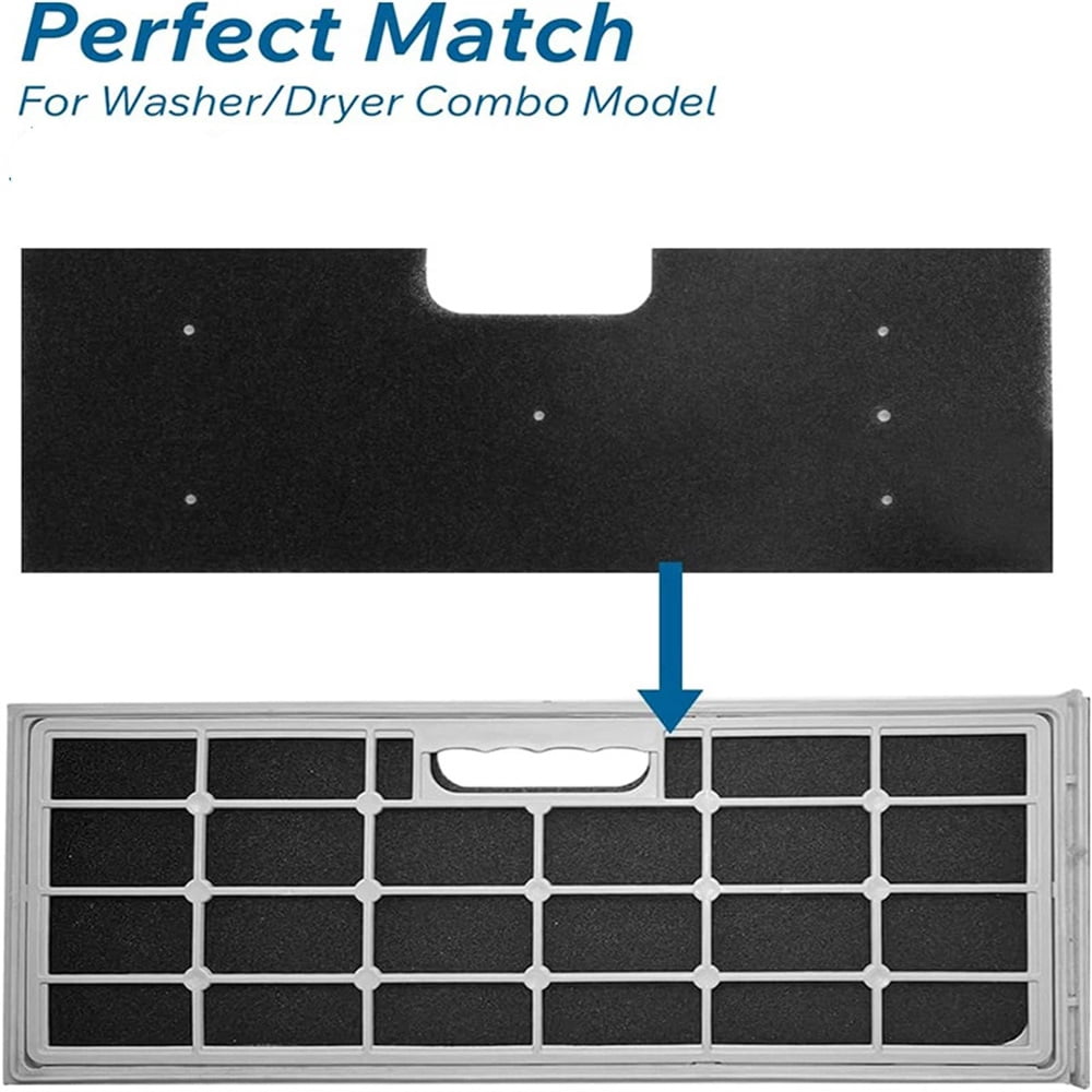 4 pack Lint Filter Replaces, for Washer Dryer Combo Model Dryer Lint Trap, Dryer Filters for Home Washer Laundry Washing Machine