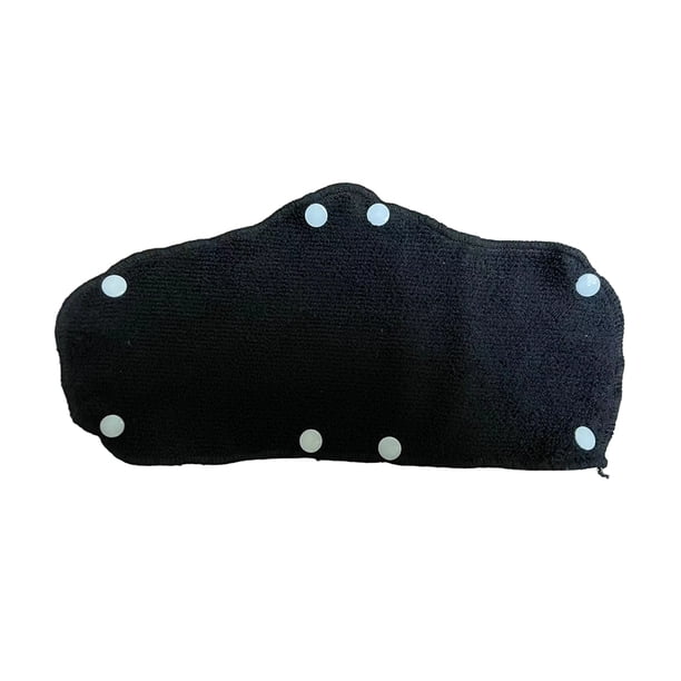 Inteprter Banda para el sudor para sombrero, forro para casco, bandas para casco, estabilizador lavable multicolor con absorción de sudor, reemplazo Suministros de limpieza para el hogar Negro Inteprter HA083705-03