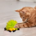 thumbnail image 5 of Catnip Toy for Cats - Soft Interactive Cat Toy Promotes Relaxation & Play, Durable Long-Lasting Fabric Green, 5 of 6