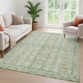 thumbnail image 6 of Addison Rugs Mayfield Premium Machine Washable Transitional Stripes Green Rectangle Rug, 3' x 5', 6 of 6
