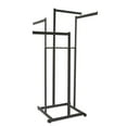 thumbnail image 1 of Econoco K80-MAB 4-Way Hi-Capacity with Straight Arms - Rectangular Tubing, Black - Matte, 1 of 1