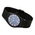 thumbnail image 4 of Bering Men's 11937-227 Titanium Classic Blue Dial Black Mesh Bracelet Watch, 4 of 4