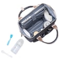 thumbnail image 4 of KAUKKO Multi-Function Bag Baby Backpack Large Capacity Backpack(03-Grey), 4 of 5