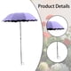 thumbnail image 5 of Garden Umbrellas for Plants Flowers, Plant Shade Umbrellas for Outdoor Plants Flowers, Plant Shade Umbrella with Stake for Potted Plants, 49.2" Height Large Plant Sun Shade Cover UV Protection, 5 of 7