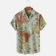 thumbnail image 4 of Camisas Para Hombre Camisa Hawaiana Casual Sin Posicionamiento Botones de Impresión Beach Turndown Blusa de Manga Corta Odeerbi ODB157298, 4 of 6