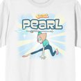 thumbnail image 2 of Steven Universe Pearl Strike Pose Adult White Short Sleeve Tee-3XL, 2 of 4