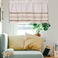 thumbnail image 4 of Café Style Curtains - 52x18in Light Filtering Short Curtain, Polyester Kitchen Window Treatment for Home Decor, 4 of 6