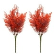 thumbnail image 2 of Flores Artificiales para Decoración de Halloween y Acción de Gracias | Ramas de Arce Persa (2 Unidades, 36 Cm, Plástico Naranja) | Ambiente Festivo Otoñal | 36 Cm de Largo | 60 G, 2 of 6