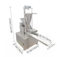 thumbnail image 2 of Commercial Automatic Steamed Stuffed Bun Machine Soup Dumplings Maker 100-3000PCS/H, 2 of 14