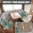 thumbnail image 2 of Uorisanigo RV Dinette Cushion Covers with 1 Backrest Cover & 1 Bench Covers Stretch Washable Mandala Hummingbird Sofa Furniture Protection Camper Accessories Fit Most RV, 2 of 7
