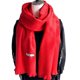 thumbnail image 1 of Bufanda de cachemira de moda para mujeres y hombres, chales y abrigos de invierno grandes, suaves y cálidos, regalo de Navidad de color sólido, 1 of 5