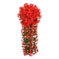 thumbnail image 1 of Flor violeta artificial reutilizable para colgar en la pared ramo violeta decoración del hogar (rojo) Wdftyju Libre de BPA, 1 of 3