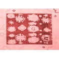 thumbnail image 1 of Ahgly Company Machine Washable Indoor Rectangle Oriental Red Traditional Area Rugs, 8' x 12', 1 of 4