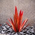 thumbnail image 4 of Large Tequila Rustic Sculpture, Rustic Metal Agave Plants for Outdoor Patio Yard, Home Decor Hand Painted Metal Agave,H, 4 of 8