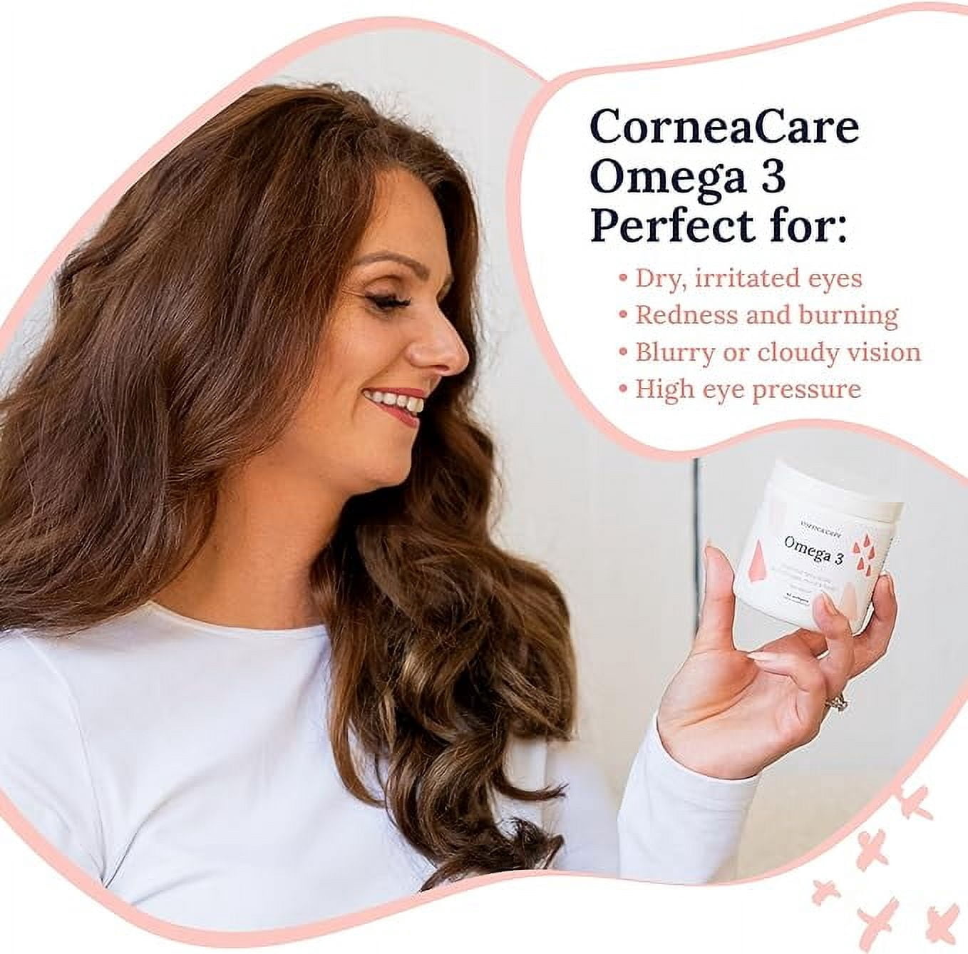 CorneaCare Omega 3 Fish Oil, 60 Softgels