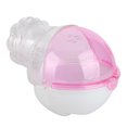 thumbnail image 1 of Lovely Hamster Running Exercise Wheel Toy, Clear Plastic, Easy to Clean, Odor Resistant, Litter Scatter Cover Ideal for Small Pets, 1 of 7