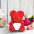 thumbnail image 5 of DAMAI Rose Bear Gifts for Valentines, 10 inch Handmade Rose Bear with Gift Box, Romantic Rose Flower Bear for Wife Girlfriend, Christmas Anniversary, Birthday, Mothers Day, 5 of 7