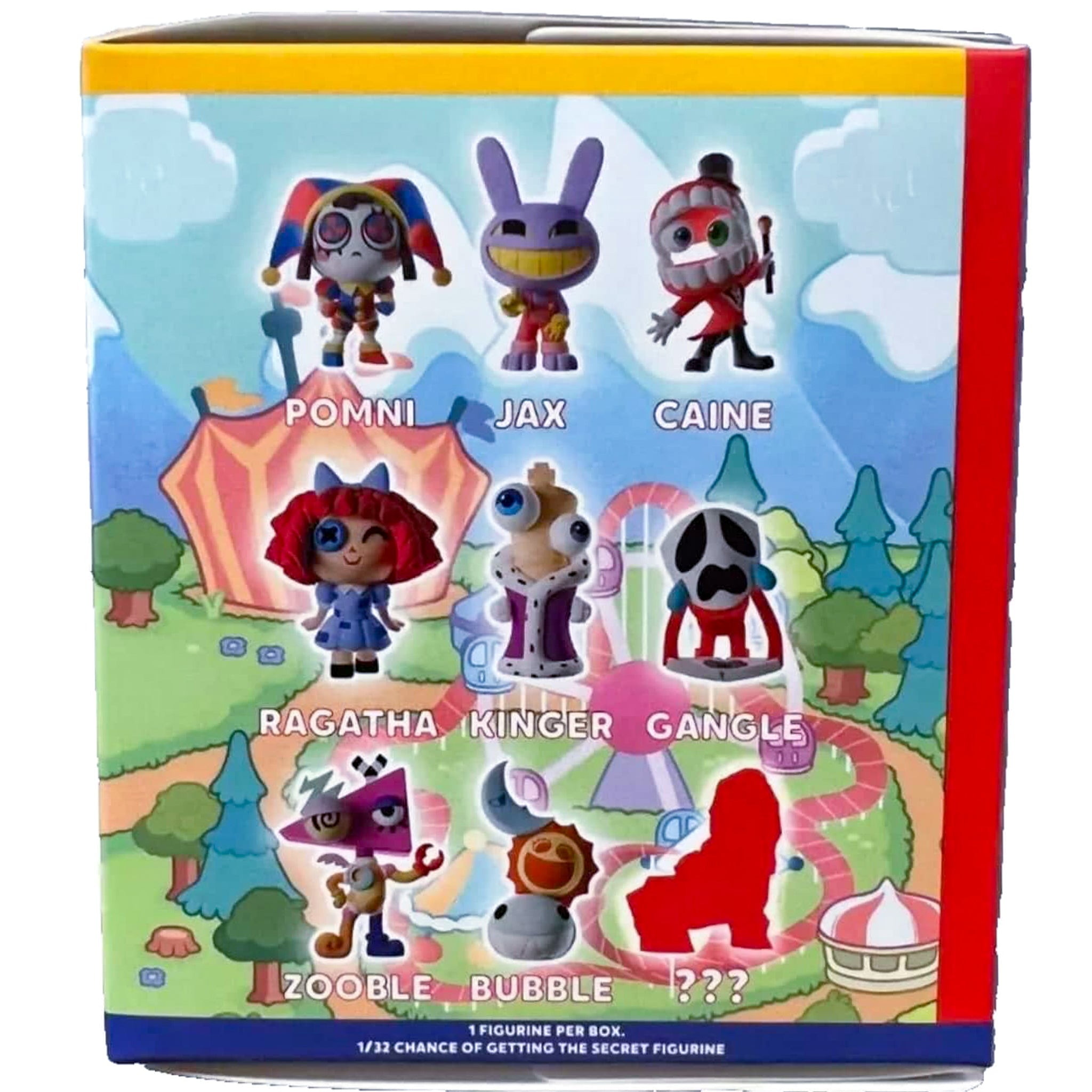 The Amazing Digital Circus Mystery Toy Blind Box, Random Main Cast