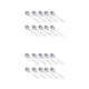 thumbnail image 1 of Cuchara de acero inoxidable Inteprter 10 Uds tipo 3, 1 of 6