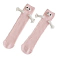 thumbnail image 1 of Calcetines de tubo medio unisex Yuyangstore Club Celebrity Toe rosa, 1 of 7