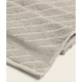 thumbnail image 5 of Koza Home Likya 100% Cotton Jacquard Border Herringbone 4-Piece Face Dowry Towel Set 1025A Standard, 5 of 6
