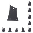 thumbnail image 1 of Bewildely 5 piezas de cubierta de varilla de armazón de guitarra eléctrica buen sellado práctica placa de varilla práctica con tornillos de diferentes Negro mate 10piezas Bewildely  CBP464226, 1 of 4