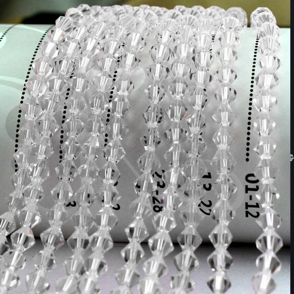 Clispeed 720Pcs Natural Cube Beads Multi Diy Handicraft Jewelry Making for Craft Enthusiasts Necklace