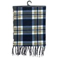 thumbnail image 3 of Yacht & Smith Wholesale Bulk Winter Fleece Scarf Solid Black And Plaid, Scarves in Bulk Unisex, One Size, 3 of 8