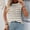 #262-Brown, variant on Warop Women's Striped Round Neck Tank Top for Daily Wear and Fashion
