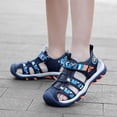 thumbnail image 2 of Godom Girl Sandals Open Toe Summer Flats Dress Sandal Shoes for Toddler Little Big Kid, 2 of 7
