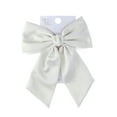 thumbnail image 2 of Time and Tru Bow Barrette, Ivory, 2 of 3
