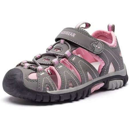 2024 Girls Closed Toe Sandals Summer Water Shoes(Toddler/Little Kid)