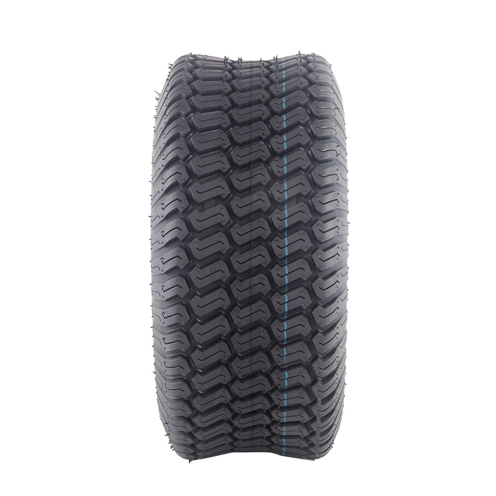 TWO (2) TIRES Tubeless 15x6.00-6 Turf Tires 4 Ply Lawn Mower Tractor ...