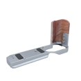 thumbnail image 1 of For Quick Release L Plate Wooden Side Handle Bracket Handgrip Digital Camera Tripod Accessories Silver, 1 of 3