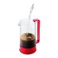 thumbnail image 3 of Bodum Brazil French Press Coffee Maker, 34 Ounce, 1 Liter Red, 3 of 8