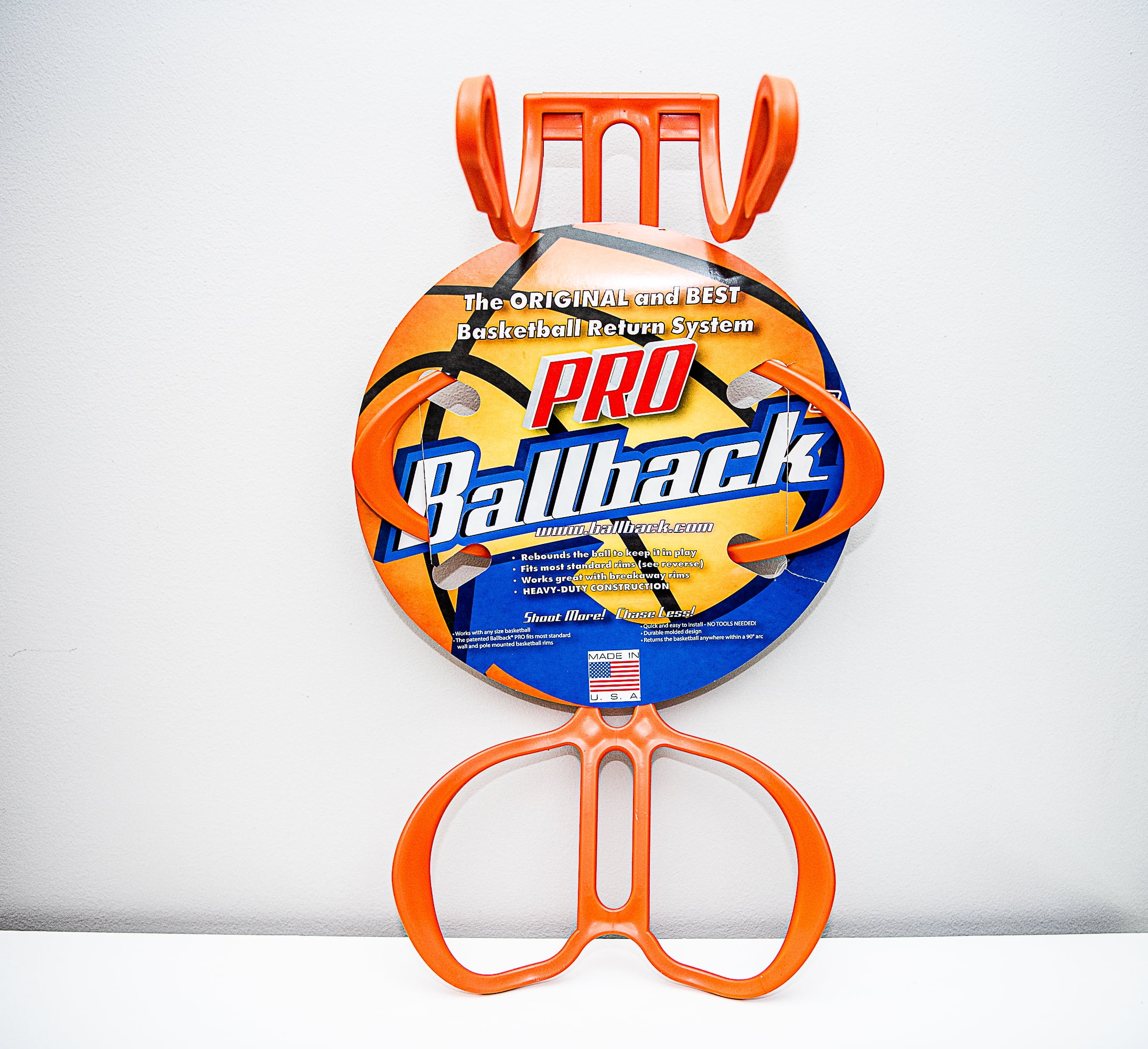 Ballback Pro, the original basketball return system for more play
