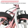 thumbnail image 5 of Hiland 20 inch Mountain Bike with Dual Handbrakes and Kickstand, Pink, 5 of 8