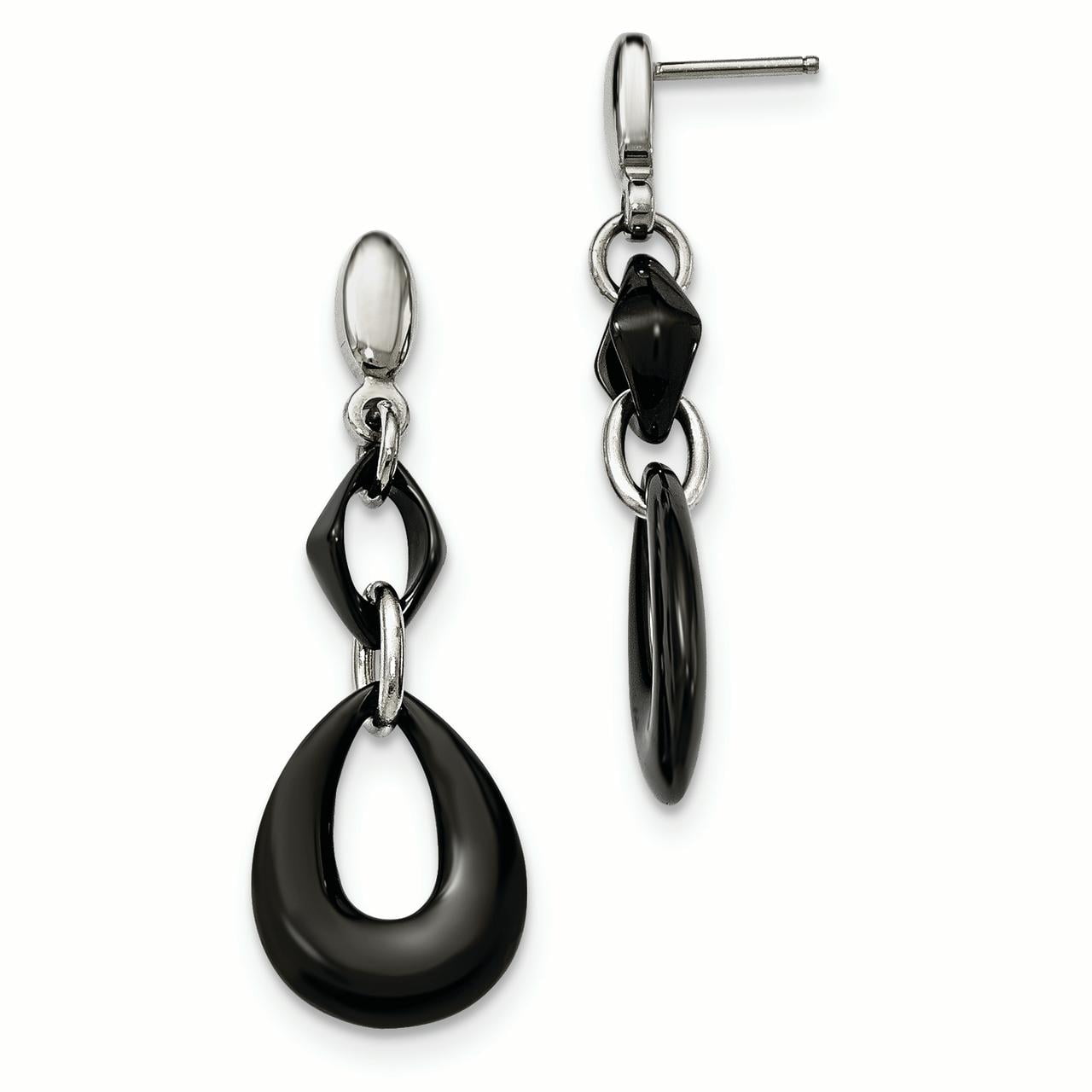 black earrings walmart