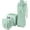light green, variant on 600ml Silicone Folding Water Bottle, High & Low Temperature Resistant, Leak-Proof & Easy to Clean, Reusable Collapsible Travel Sports Bottle with Lanyard