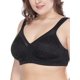 thumbnail image 2 of Bra Deyllo para mujer, cobertura total, talla grande 42DD, color negro, 2 of 7
