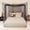 Black, variant on Black Mosquito Net for Single to King-Sized Beds – 2 Side Openings & 6 Hanging Loops – Decorative Rectangular Shape for Home & Travel – Bed Canopy Hanging Kit & Carrying Bag Included