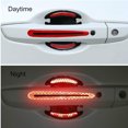 thumbnail image 4 of Car Door Handle Sticker Scratch Protector Universal Door Handle Reflective Strips Sticker Universal Door Handle Protective Pad 5 Colors,Silver, 4 of 5